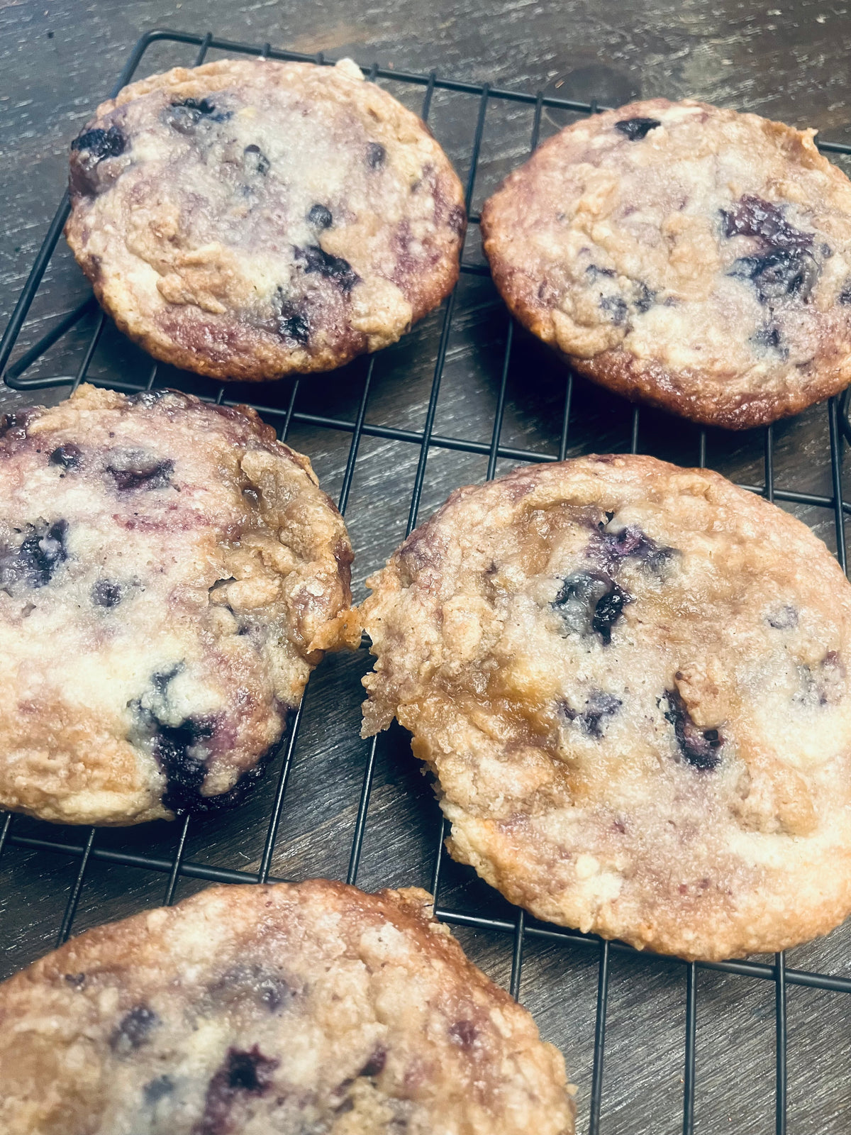 Blueberry Muffin Cookies