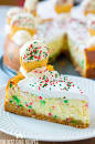 Christmas Cookie Cheesecake