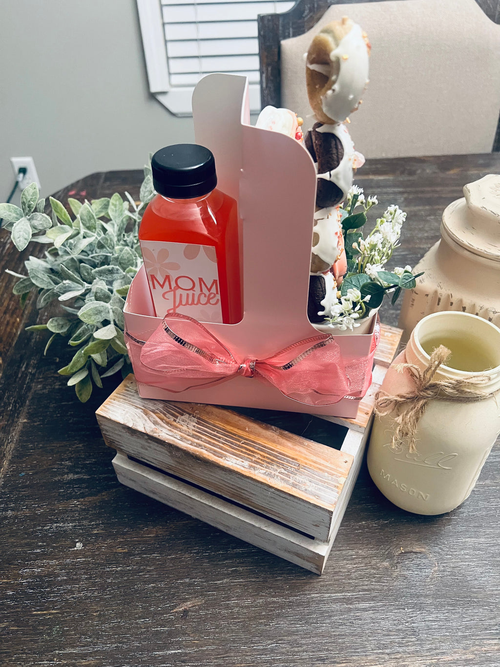 Mom Juice Treat Basket