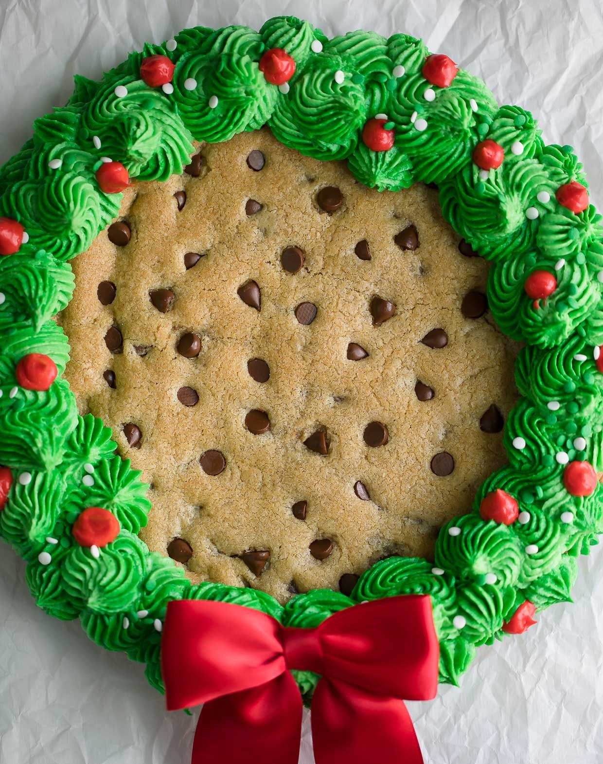 Christmas Giant Cookie