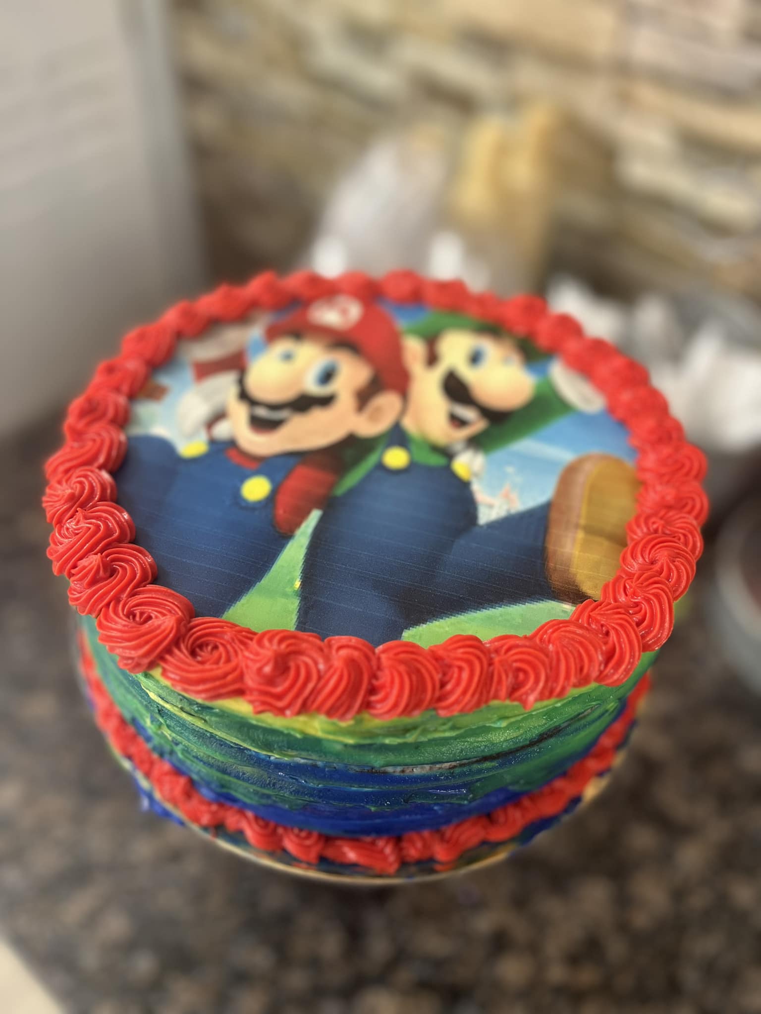 8 Inch Decorated Cake