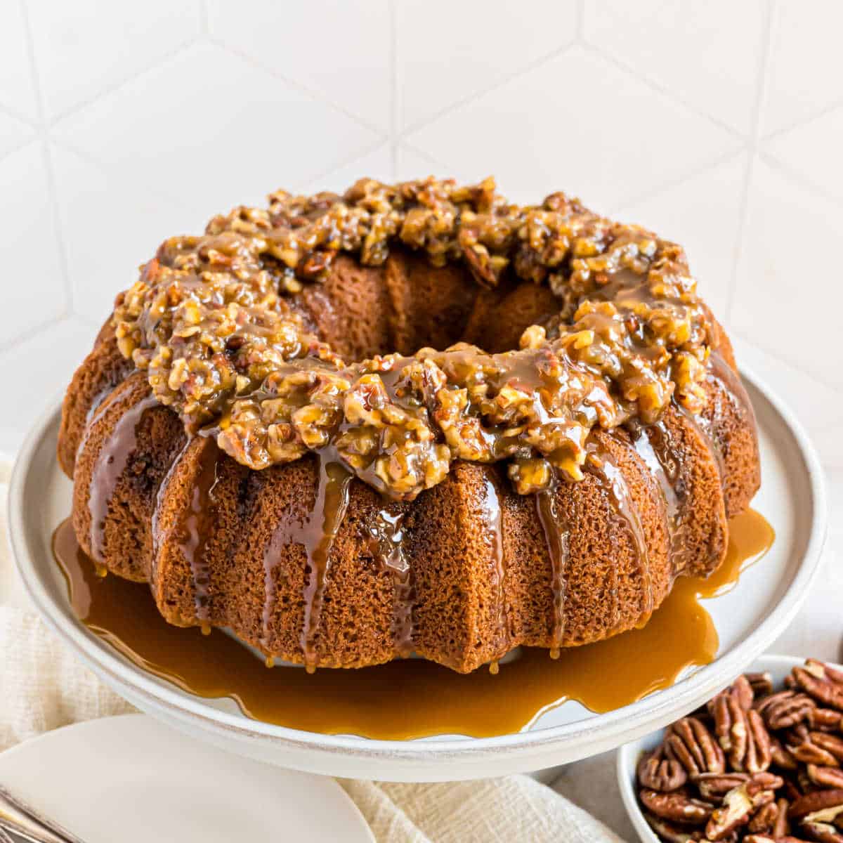 Pecan Pie Bunt Cake