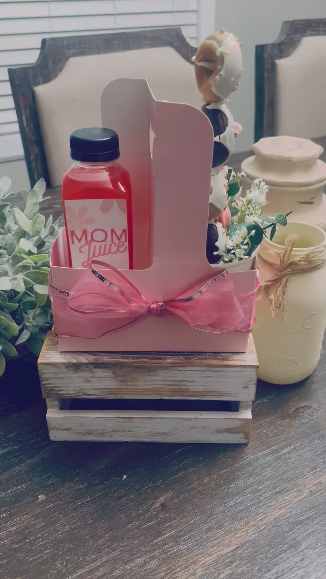 Mom Juice Treat Basket