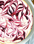 White Chocolate Raspberry Cheesecake
